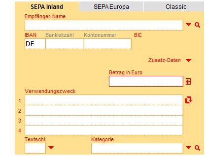 IBAN Eingabe ver. 6