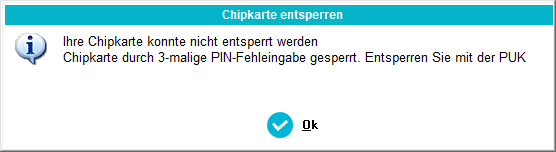 5. Entsperrung nicht möglich