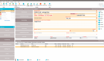 Dauerauftrag in Farbschema grau